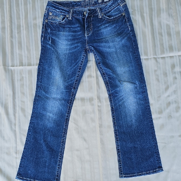 Miss Me Denim - Miss Me, Classic Blue Denim Jeans